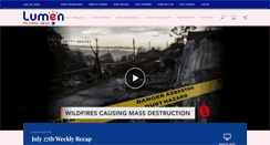 Desktop Screenshot of lumennews.com